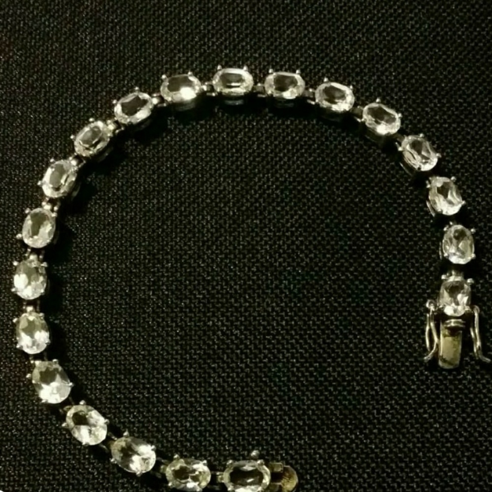 Sterling Silver Tennis Bracelet